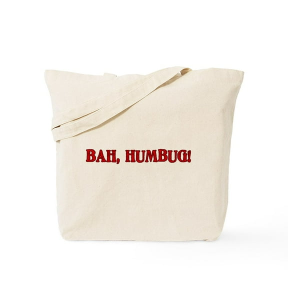 CafePress - Bah Humbug Tote Bag - Unisex Canvas Tote Bag, Beige, 1-Piece