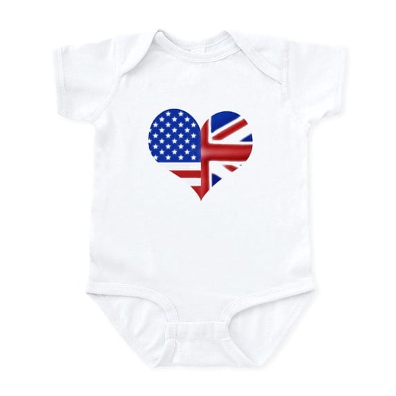 CafePress - Baheartcenter Body Suit - Baby Light Bodysuit, Size Newborn - 24 Months