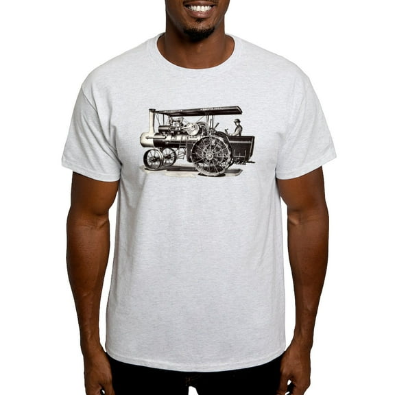 CafePress - Baker Steam Tractor T Shirt - Men's Classic Graphic T-Shirt