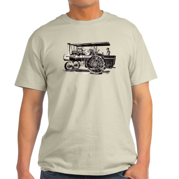 CafePress - Baker Steam Tractor T Shirt - Men's Classic Graphic T-Shirt