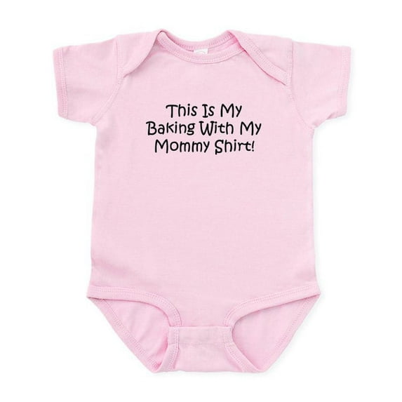 CafePress - Baking With My Mommy Infant Bodysuit - Baby Light Bodysuit, Size Newborn - 24 Months