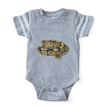 CafePress - Ball Python - Cute Infant Baby Football Bodysuit
