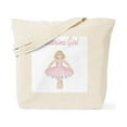 thumbnail image 1 of CafePress - Ballerina Girl Tote Bag - Unisex Canvas Tote Bag, Beige, 1-Piece, 1 of 8