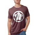thumbnail image 1 of CafePress - Balloonflower In Circle Men's Deluxe T Shirt - Mens Tri-blend T-Shirt, 1 of 1
