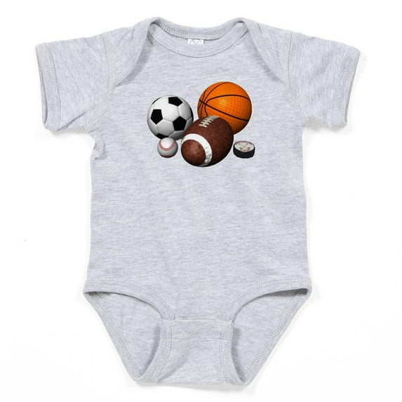CafePress - Balls - Cute Infant Bodysuit Baby Romper - Size Newborn - 24 Months