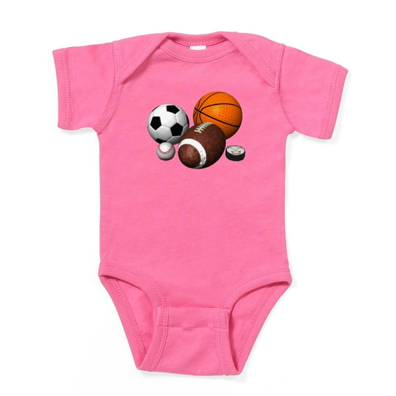 CafePress - Balls - Cute Infant Bodysuit Baby Romper - Size Newborn - 24 Months