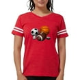 thumbnail image 1 of CafePress - Balls Women's Football T Shirt - Womens Football Shirt, 1 of 4