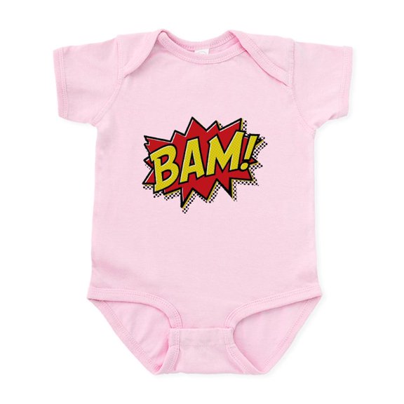 CafePress - Bam! Infant Bodysuit - Baby Light Bodysuit, Size Newborn - 24 Months