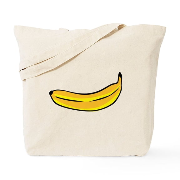 CafePress - Banana Tote Bag - Unisex Canvas Tote Bag, Beige, 1-Piece