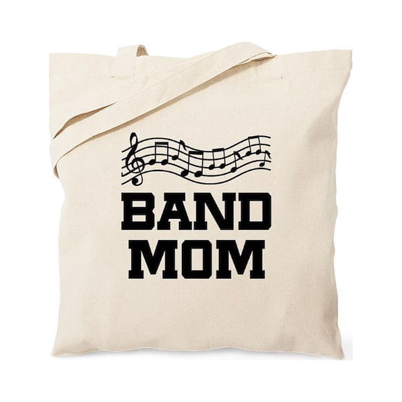 CafePress - Band Mom Staff Tote Bag - Unisex Canvas Tote Bag, Beige, 1-Piece