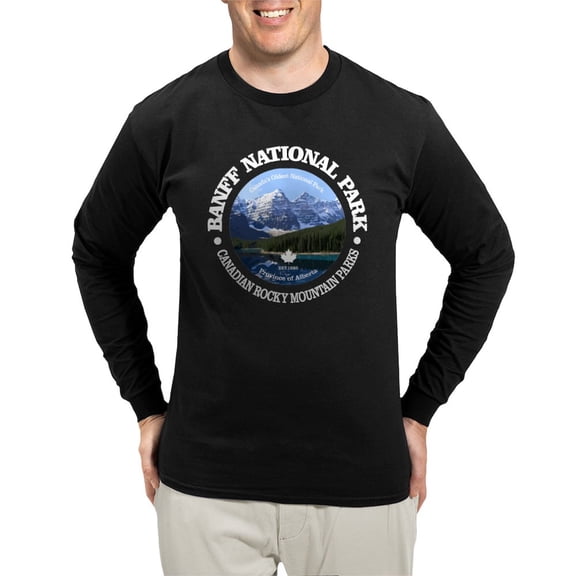 CafePress - Banff National Park Long Sleeve T Shirt - Long Sleeve Dark T-Shirt