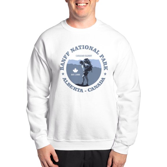 CafePress - Banff National Park Sweatshirt - Crew Neck Sweatshirt