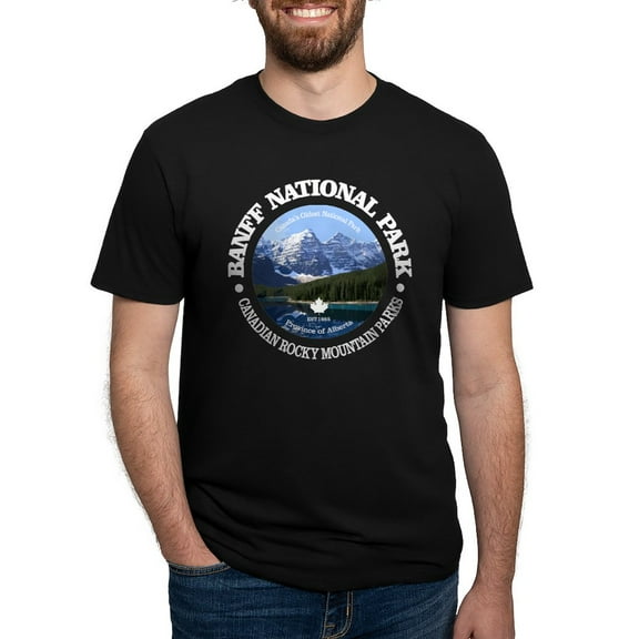 CafePress - Banff National Park T Shirt - Mens Tri-blend T-Shirt
