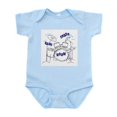 thumbnail image 1 of CafePress - Bang Crash Boom Drum Set Body Suit - Baby Light Bodysuit, Size Newborn - 24 Months, 1 of 4