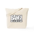 thumbnail image 1 of CafePress - Bang Tote Bag - Unisex Canvas Tote Bag, Beige, 1-Piece, 1 of 7