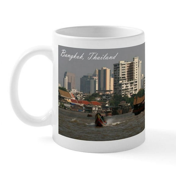 CafePress - Bangkok Thailand Coffee Mug - 11 oz Ceramic Mug - Novelty Coffee Tea Cup