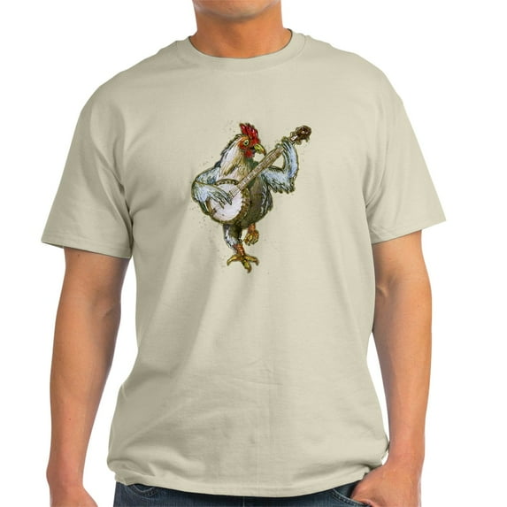 CafePress - Banjo Chicken T Shirt - Men's Classic Graphic T-Shirt