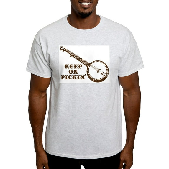 CafePress - Banjo Keep On Pickin' Light T Shirt - Men's Classic Graphic T-Shirt