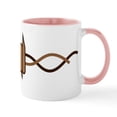 thumbnail image 1 of CafePress - Barbed Wire Mug - 11 oz Ceramic Mug - Novelty Coffee Tea Cup, 1 of 6