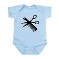 thumbnail image 1 of CafePress - Barber Scissors Hairdresser Infant Bodysuit - Baby Light Bodysuit, Size Newborn - 24 Months, 1 of 4