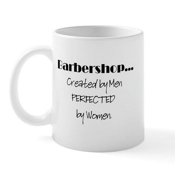 CafePress - Barbershop... Mug - 11 oz Ceramic Mug - Novelty Coffee Tea Cup