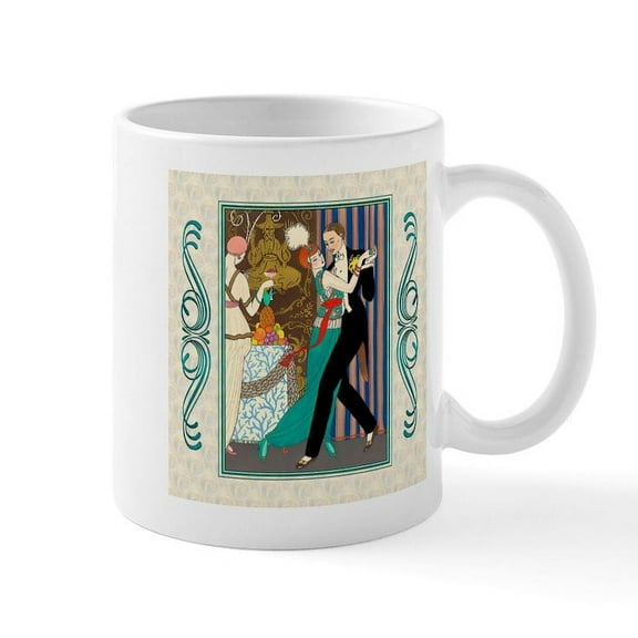 CafePress - Barbier Tango, La Danse Mugs - 11 oz Ceramic Mug - Novelty Coffee Tea Cup