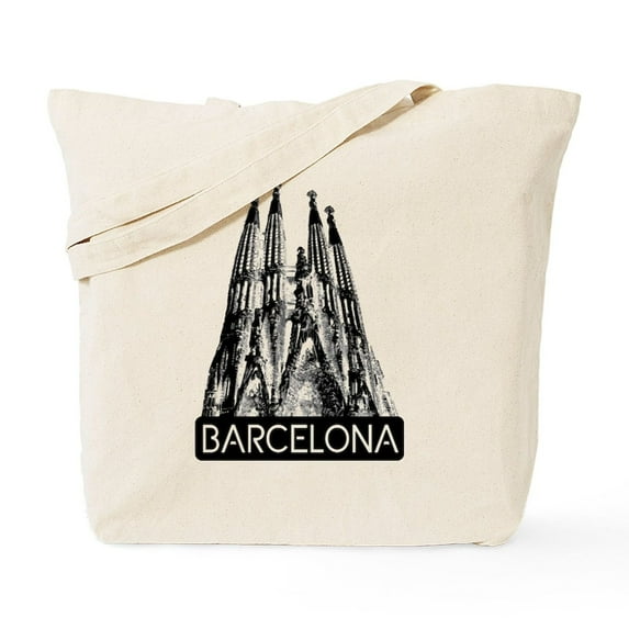 CafePress - Barcelona: Sagrada Familia Tote Bag - Unisex Canvas Tote Bag, Beige, 1-Piece