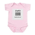 thumbnail image 1 of CafePress - Barcode Baby 2 Of 3 Creeper Bodysuit - Baby Light Bodysuit, Size Newborn - 24 Months, 1 of 4
