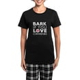 thumbnail image 1 of CafePress - Bark If You Love Chiweenies Women's Dark Pajamas - Women's Short Sleeve Print T-Shirt and Pants Dark Cotton Pajama Set, 1 of 7