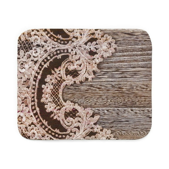 CafePress - Barn Wood Lace Western - Sherpa Fleece Throw Blanket 60" x 50"