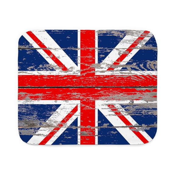 CafePress - Barnwood Britain Union - Sherpa Fleece Throw Blanket 60" x 50"