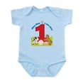 thumbnail image 1 of CafePress - Barnyard 1St Birthday Infant Bodysuit - Baby Light Bodysuit, Size Newborn - 24 Months, 1 of 4