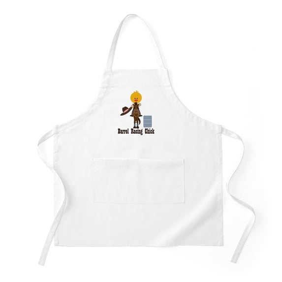 CafePress - Barrel Racing Chick - Kitchen Apron with Pockets, Grilling Apron, Baking Apron
