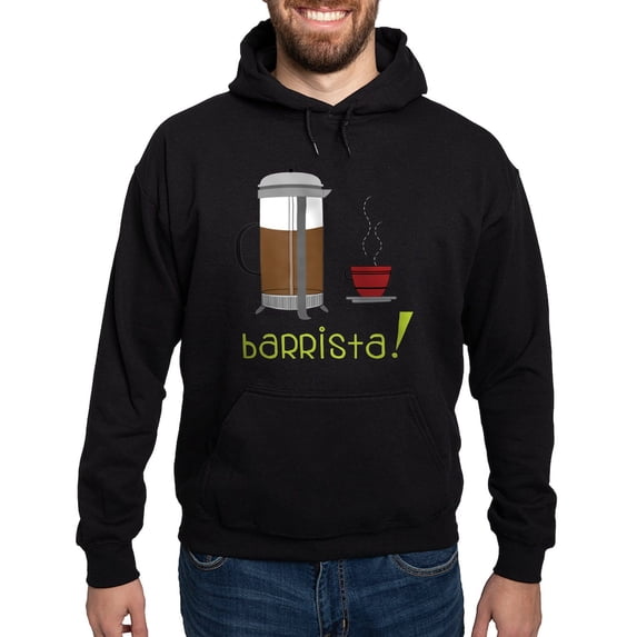 CafePress - Barrista Hoodie (Dark) - Pullover Hoodie, Classic, Comfortable Hooded Sweatshirt