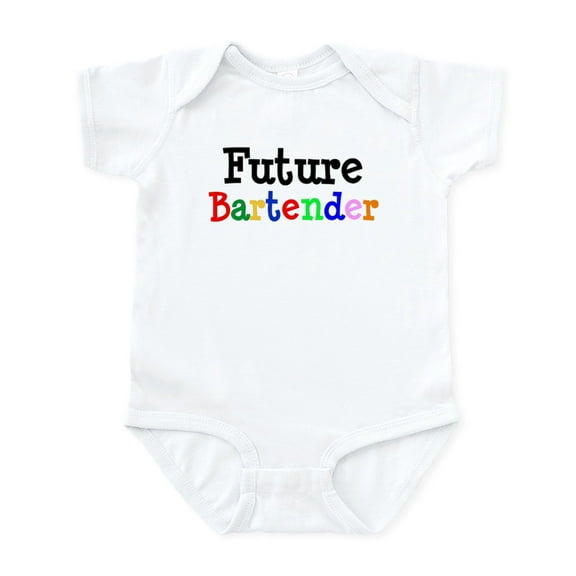 CafePress - Bartender Infant Bodysuit - Baby Light Bodysuit, Size Newborn - 24 Months