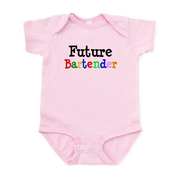 CafePress - Bartender Infant Bodysuit - Baby Light Bodysuit, Size Newborn - 24 Months