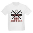 thumbnail image 1 of CafePress - Baseball Big Brother Kids Light T Shirt - Light T-Shirt Kids XS-XL, 1 of 4