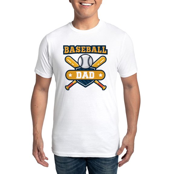 CafePress - Baseball Dad Men's Eco Sport T Shirt - Men's Light Eco Sport T-Shirt