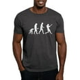 thumbnail image 1 of CafePress - Baseball Evolution Dark T Shirt - Men's Classic Graphic Cotton T-Shirt, 1 of 4