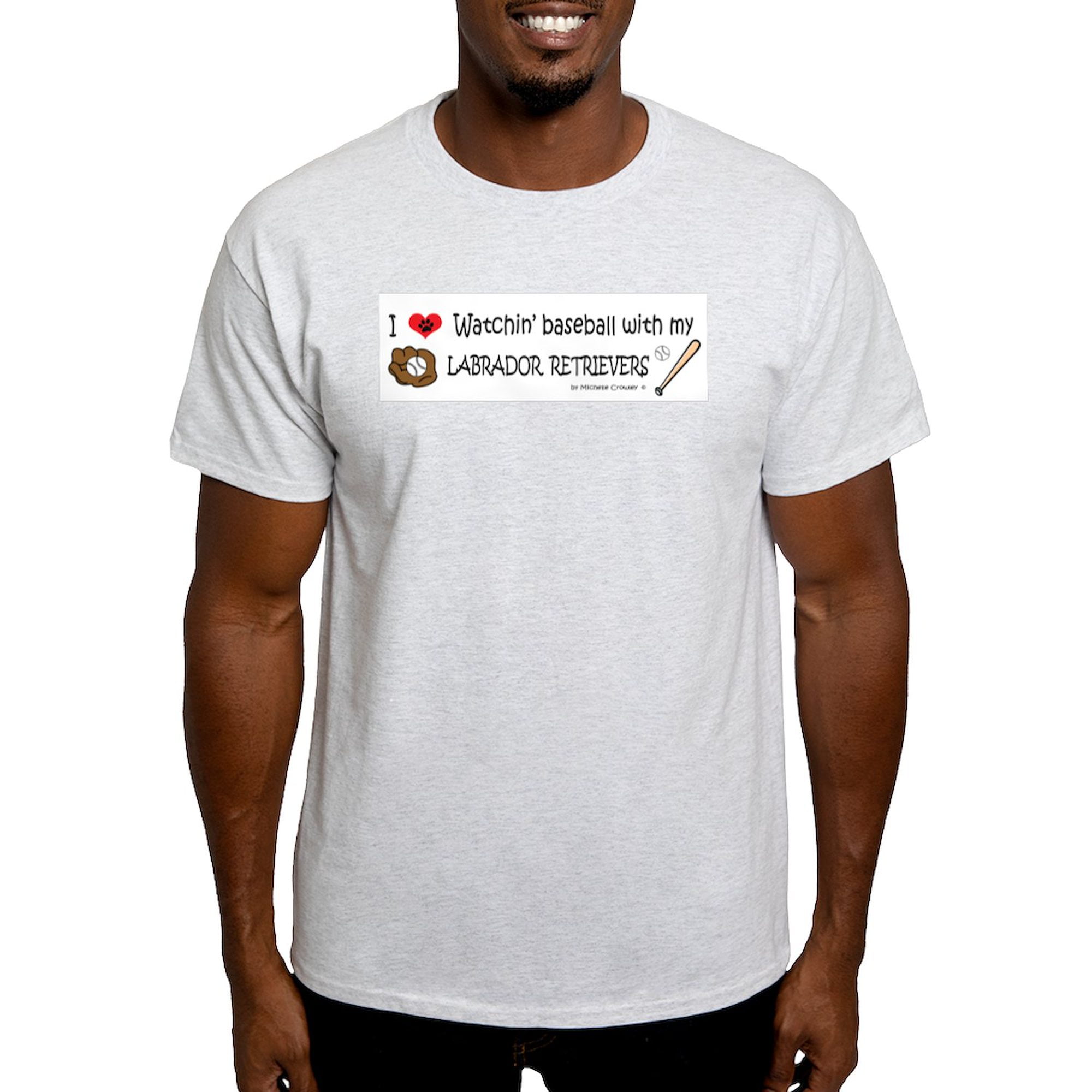 CafePress Baseball Labs Light T Shirt Men's Classic Graphic TShirt