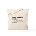 thumbnail image 1 of CafePress - Baseball Mom Tote Bag - Unisex Canvas Tote Bag, Beige, 1-Piece, 1 of 6