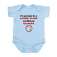 thumbnail image 1 of CafePress - Baseball Player Like My Grandpa Body Suit - Baby Light Bodysuit, Size Newborn - 24 Months, 1 of 4