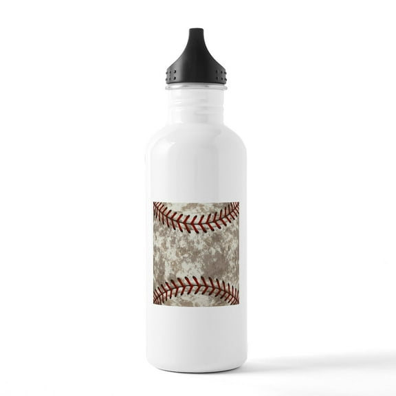 CafePress - Baseball Vintage Distr Stainless Water Bottle 1 - Stainless Steel Water Bottle, Sports Bottle, 1.0L