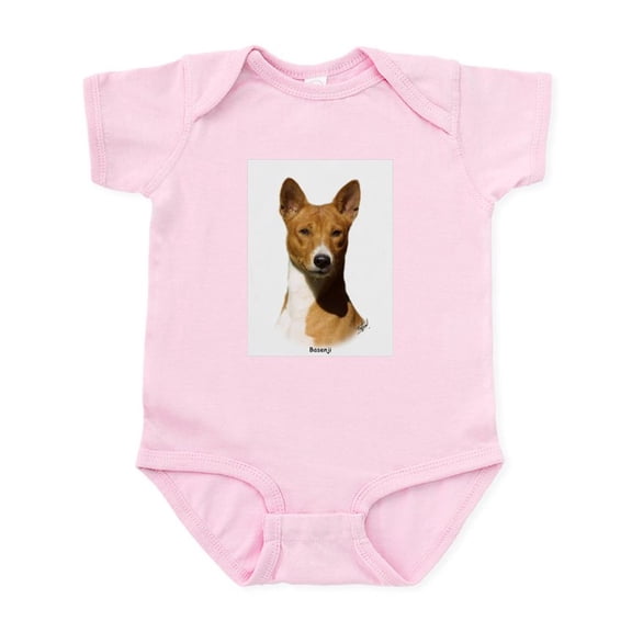 CafePress - Basenji 9L034D 09 Infant Bodysuit - Baby Light Bodysuit, Size Newborn - 24 Months