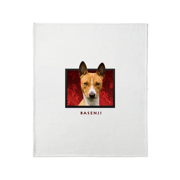 CafePress - Basenji Throw Blanket - Soft Fleece Throw Blanket, 50"x60" Stadium Blanket