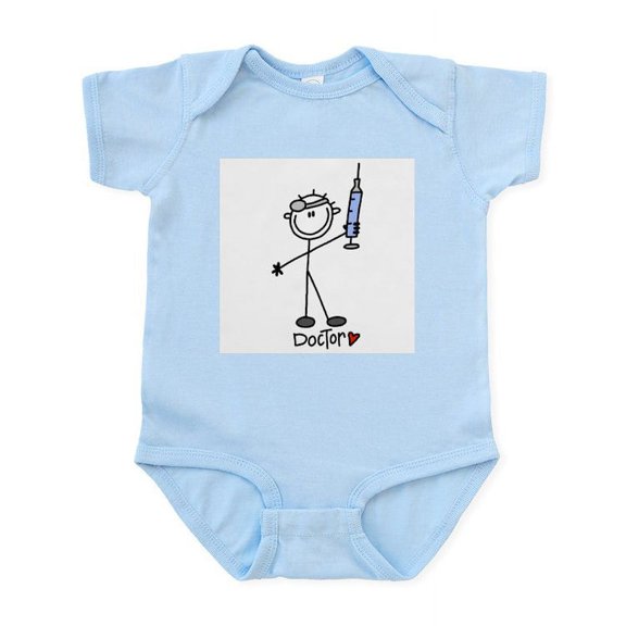 CafePress - Basic Doctor Infant Bodysuit - Baby Light Bodysuit, Size Newborn - 24 Months