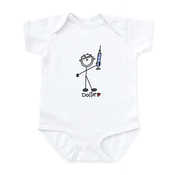 CafePress - Basic Doctor Infant Bodysuit - Baby Light Bodysuit, Size Newborn - 24 Months