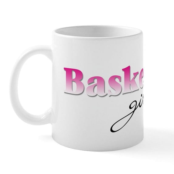 CafePress - Basketball Girl Mug - 11 oz Ceramic Mug - Novelty Coffee Tea Cup