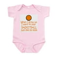 thumbnail image 1 of CafePress - Basketball...Just Like MOM Infant Bodysuit - Baby Light Bodysuit, Size Newborn - 24 Months, 1 of 4