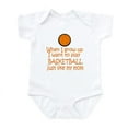 thumbnail image 1 of CafePress - Basketball...Just Like MOM Infant Bodysuit - Baby Light Bodysuit, Size Newborn - 24 Months, 1 of 4